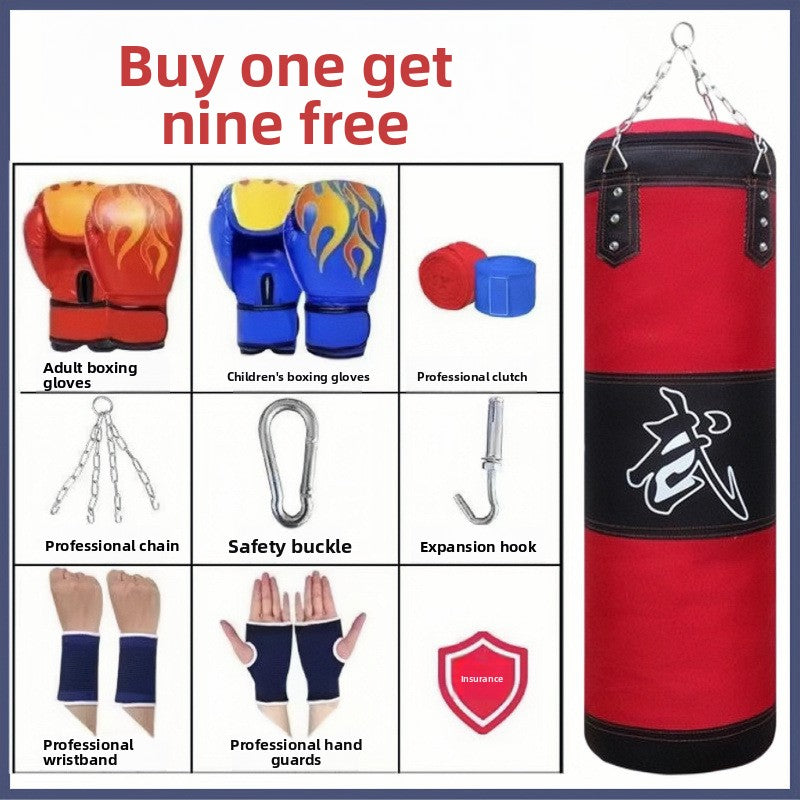 Boxing Sandbag – Heavy Duty Hanging Punching Bag for Professional Training