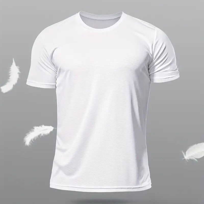 Men's Loose-Fit Quick-Dry Fitness Training T-Shirt
