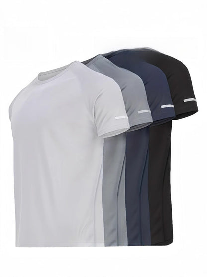 Men's Slim-Fit Quick-Dry Training T-Shirt