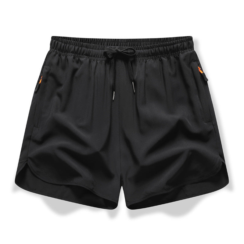 Men's Ice Silk Training Shorts – Quick-Dry, Loose Fit, 7 Colors