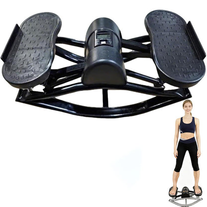 Low Impact Side Stepper – Joint-Friendly Cardio Machine with Digital Display