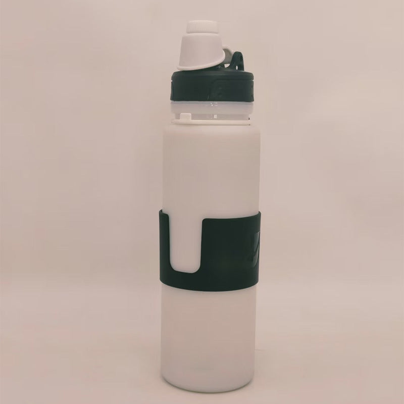 Foldable Silicone Sports Water Bottle Large Capacity