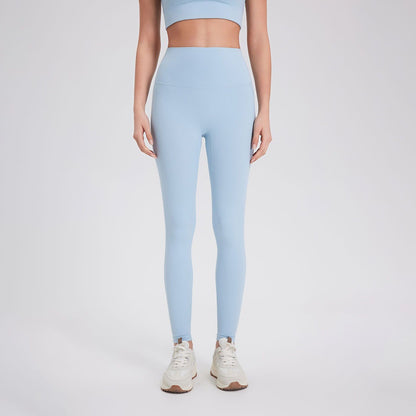 Women's Seamless Peach-Lift Yoga Leggings – Back Pocket, 17 Colors