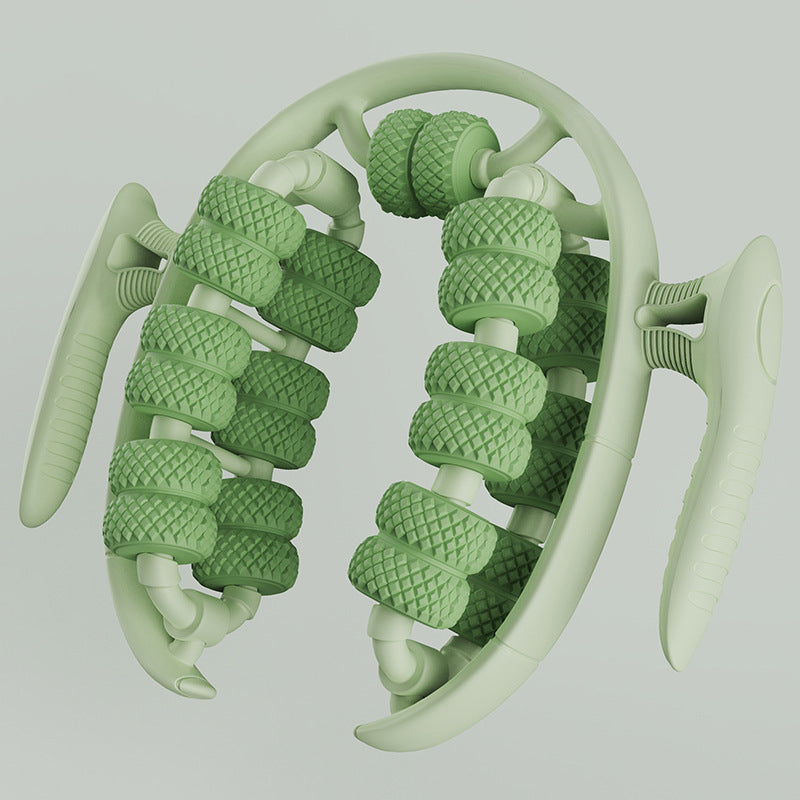 26-Wheel Leg Massager Yoga Roller