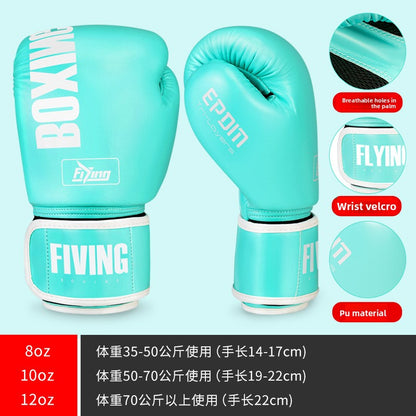 Professional Boxing Gloves – Training Set with Wrist Strap & Carry Bag | 6oz to 14oz
