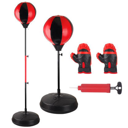 Boxing Speed Ball Set – Reflex Punching Bag with Gloves & Tumbler Base