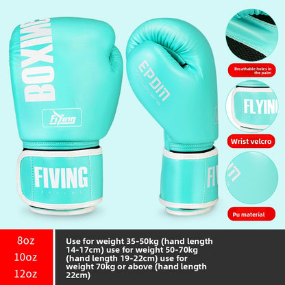Professional Boxing Gloves – Training Set with Wrist Strap & Carry Bag | 6oz to 14oz