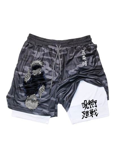 Mens Compression Sport Shorts Quick Dry Gym Shorts
