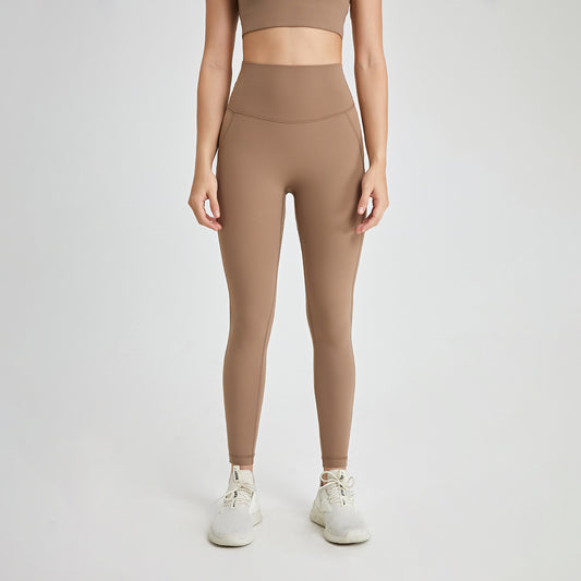 Women's Seamless Peach-Lift Yoga Leggings – Back Pocket, 17 Colors