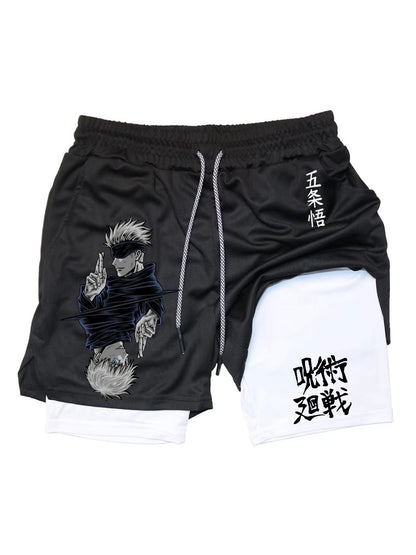 Mens Compression Sport Shorts Quick Dry Gym Shorts