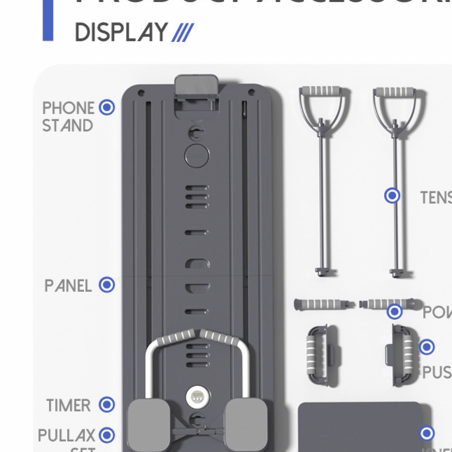Multi-Function Fitness Board – 4-in-1 Balance & Core Training Platform
