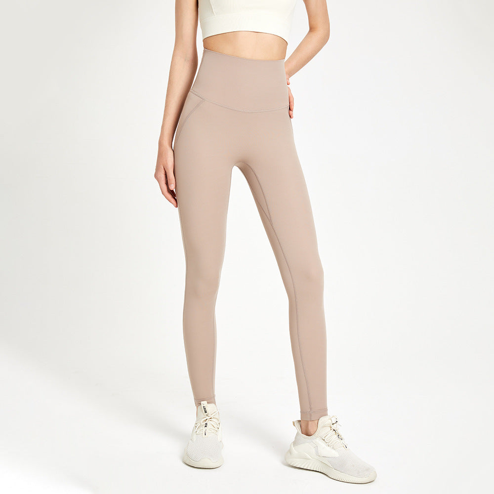 Women's Seamless Peach-Lift Yoga Leggings – Back Pocket, 17 Colors
