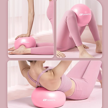 Yoga Exercise Ball – Anti-Burst Stability Ball for Pilates & Core Training