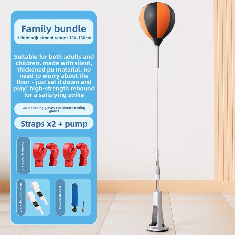 Adjustable Speed Ball Reflex Trainer – Professional Boxing Equipment for Home Gym