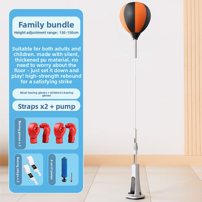 Adjustable Speed Ball Reflex Trainer – Professional Boxing Equipment for Home Gym