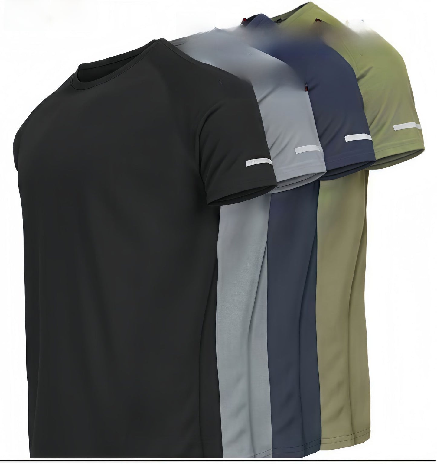 Men's Slim-Fit Quick-Dry Training T-Shirt