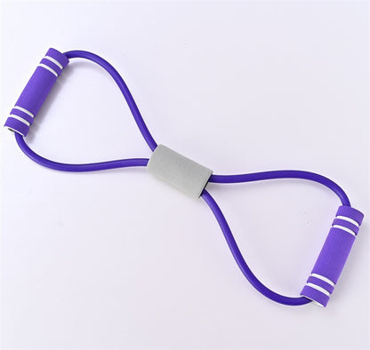 Adjustable Resistance Tension Rope – Multi-Function Fitness Trainer for Home Gym
