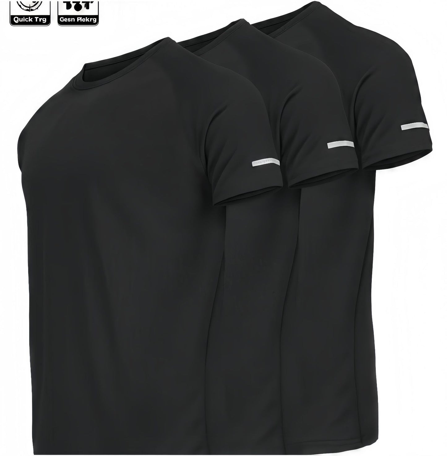 Men's Slim-Fit Quick-Dry Training T-Shirt