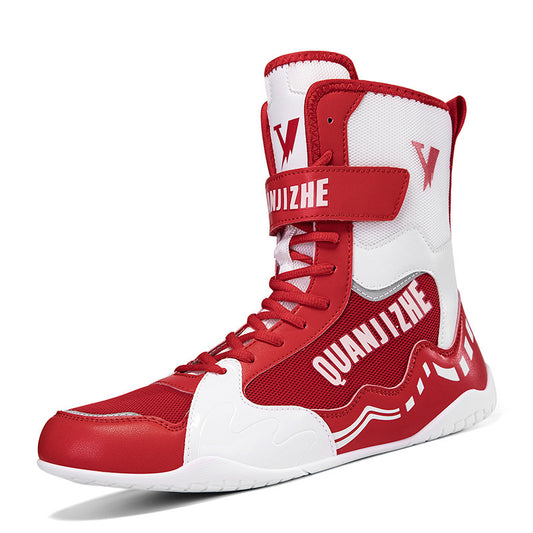 Professional Wrestling & Boxing Training Shoes – Non-Slip Breathable Combat Sports Footwear