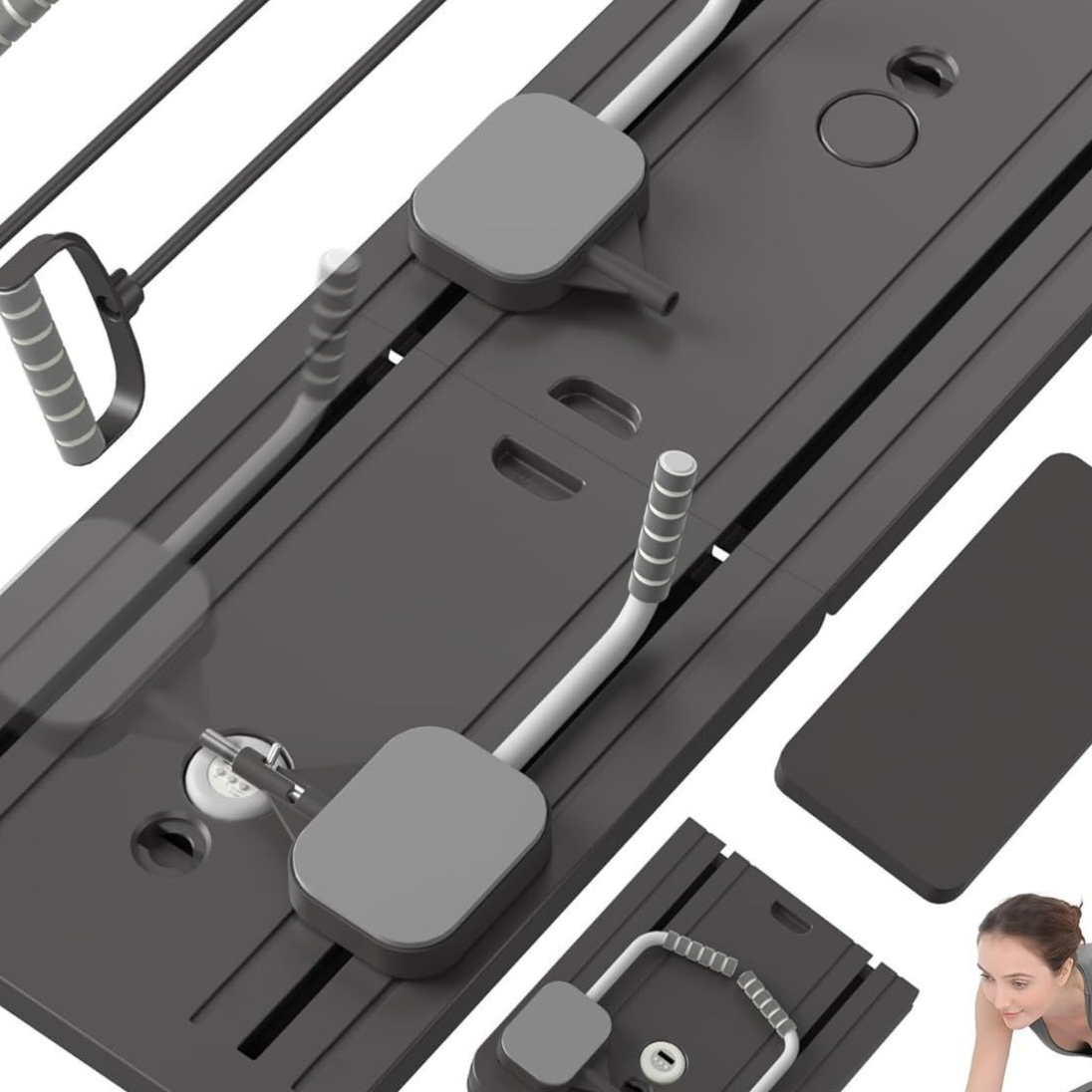 Multi-Function Fitness Board – 4-in-1 Balance & Core Training Platform