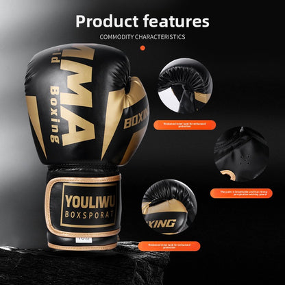 Boxing Gloves – Thickened Protection for Adults & Kids | 6oz & 10oz