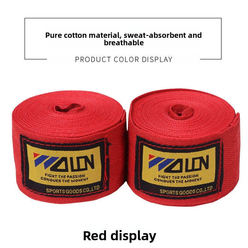 Professional Cotton Boxing Hand Wraps – Wrist Support & Knuckle Protection for Training