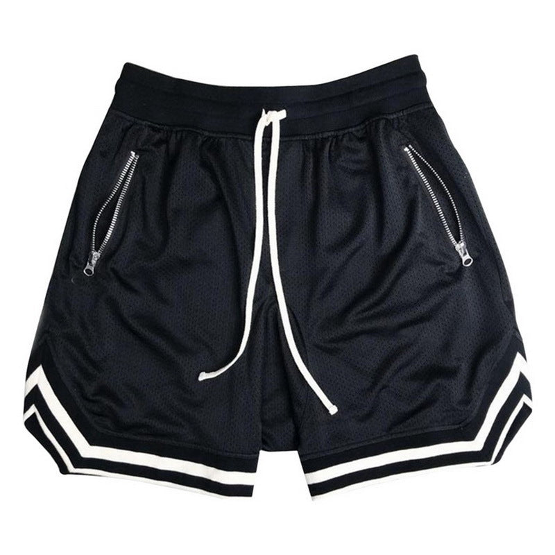 Men's Breathable Mesh Training Shorts – Gym, Boxing & Basketball