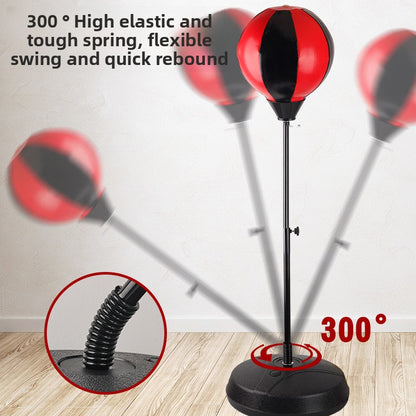 Boxing Speed Ball Set – Reflex Punching Bag with Gloves & Tumbler Base