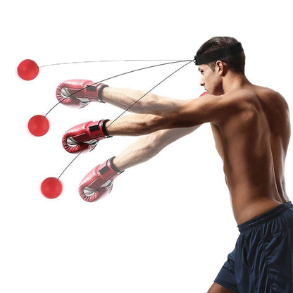 Reflex Boxing Ball with Headband – Speed Training & Hand-Eye Coordination Tool