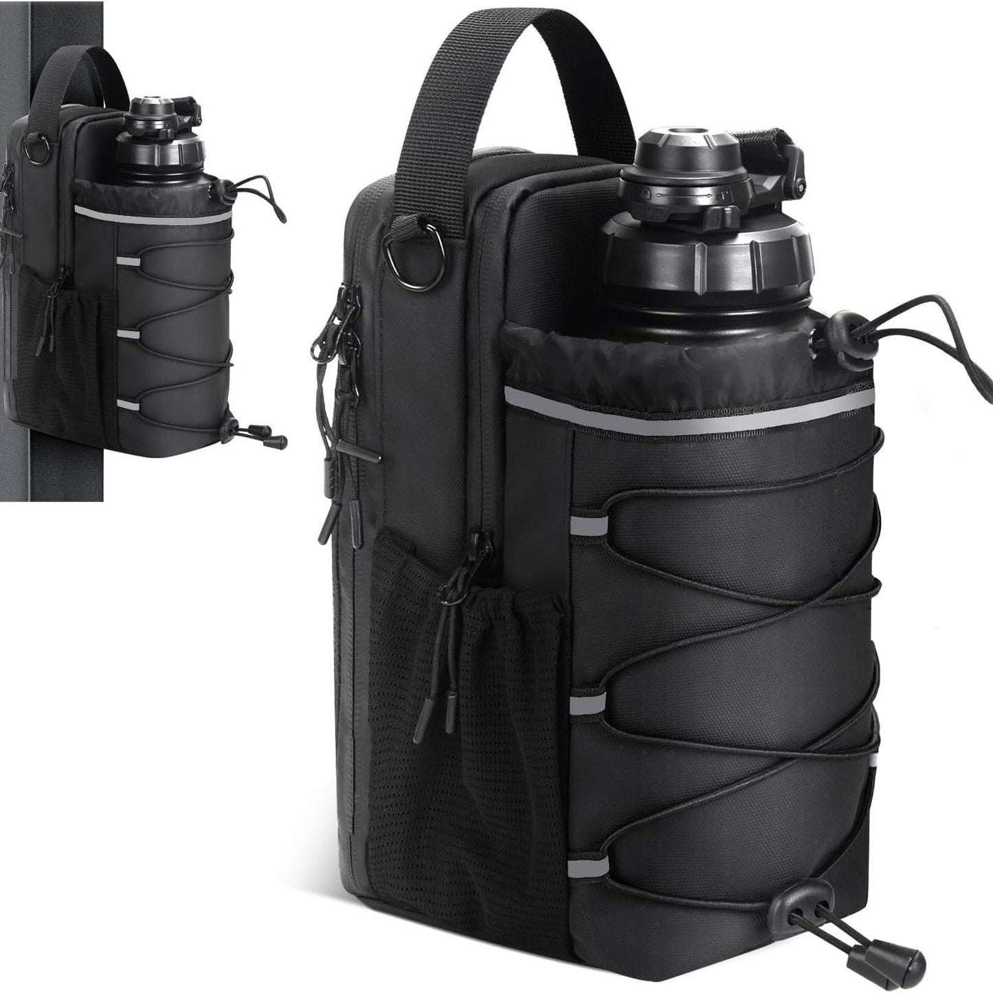 Magnetic Gym Water Bottle Crossbody Bag