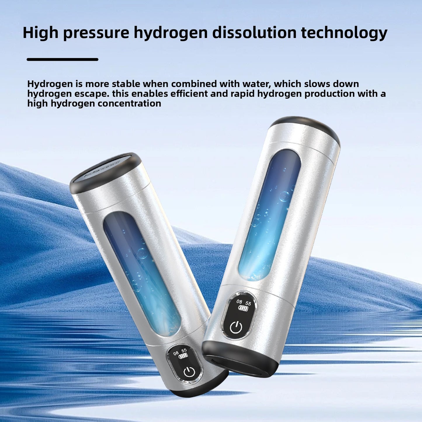 Portable Hydrogen Rich Water Generator Cup