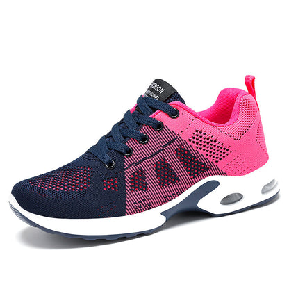 Women's Breathable Mesh Running Shoes with Air Cushion