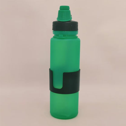 Foldable Silicone Sports Water Bottle Large Capacity
