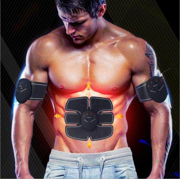 Home-use rechargeable abdominal muscle patch