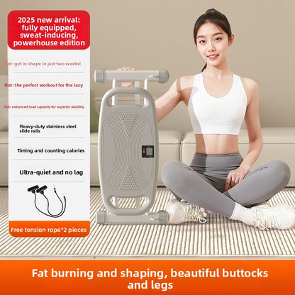 Low Impact Side Stepper – Joint-Friendly Cardio Machine with Digital Display
