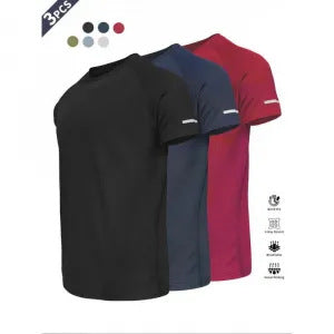 Men's Slim-Fit Quick-Dry Training T-Shirt