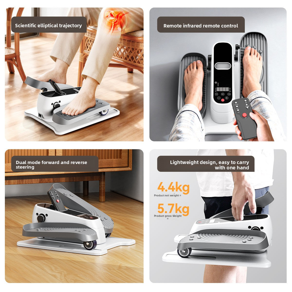 Intelligent Under-Desk Elliptical Trainer