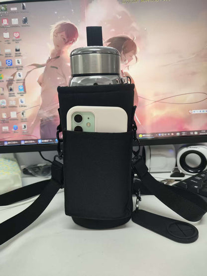 Magnetic Water Bottle Bag Crossbody Gym Storage