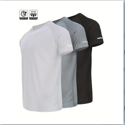 Men's Slim-Fit Quick-Dry Training T-Shirt