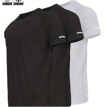 Men's Slim-Fit Quick-Dry Training T-Shirt
