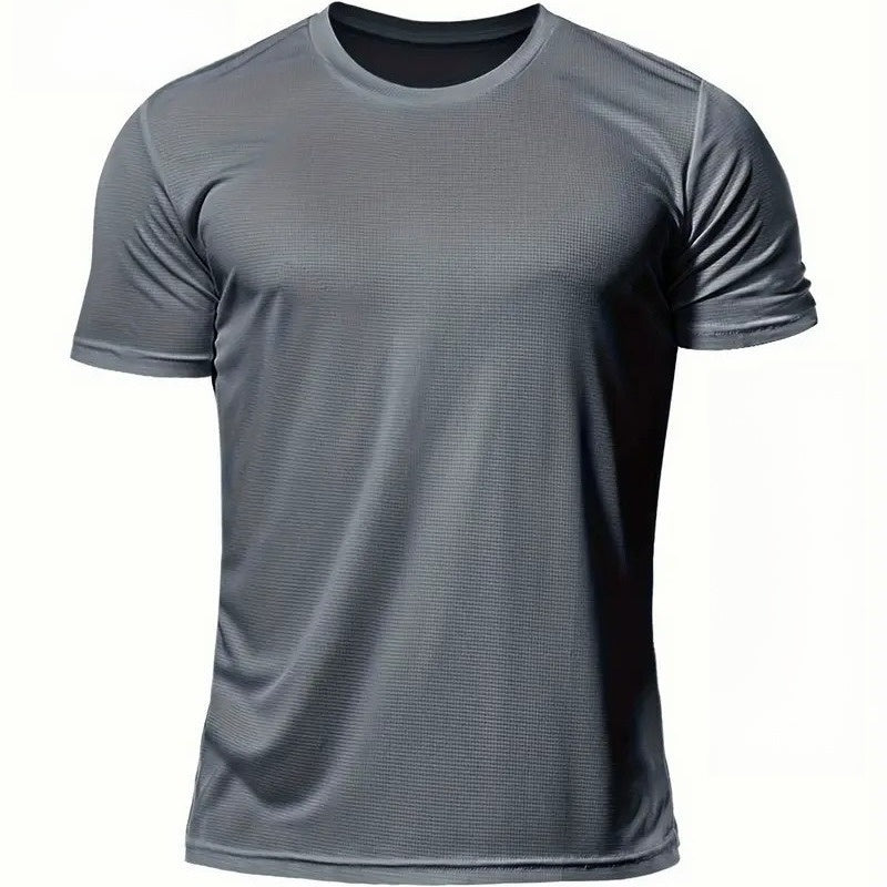 Men's Loose-Fit Quick-Dry Fitness Training T-Shirt