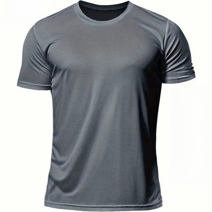 Men's Loose-Fit Quick-Dry Fitness Training T-Shirt