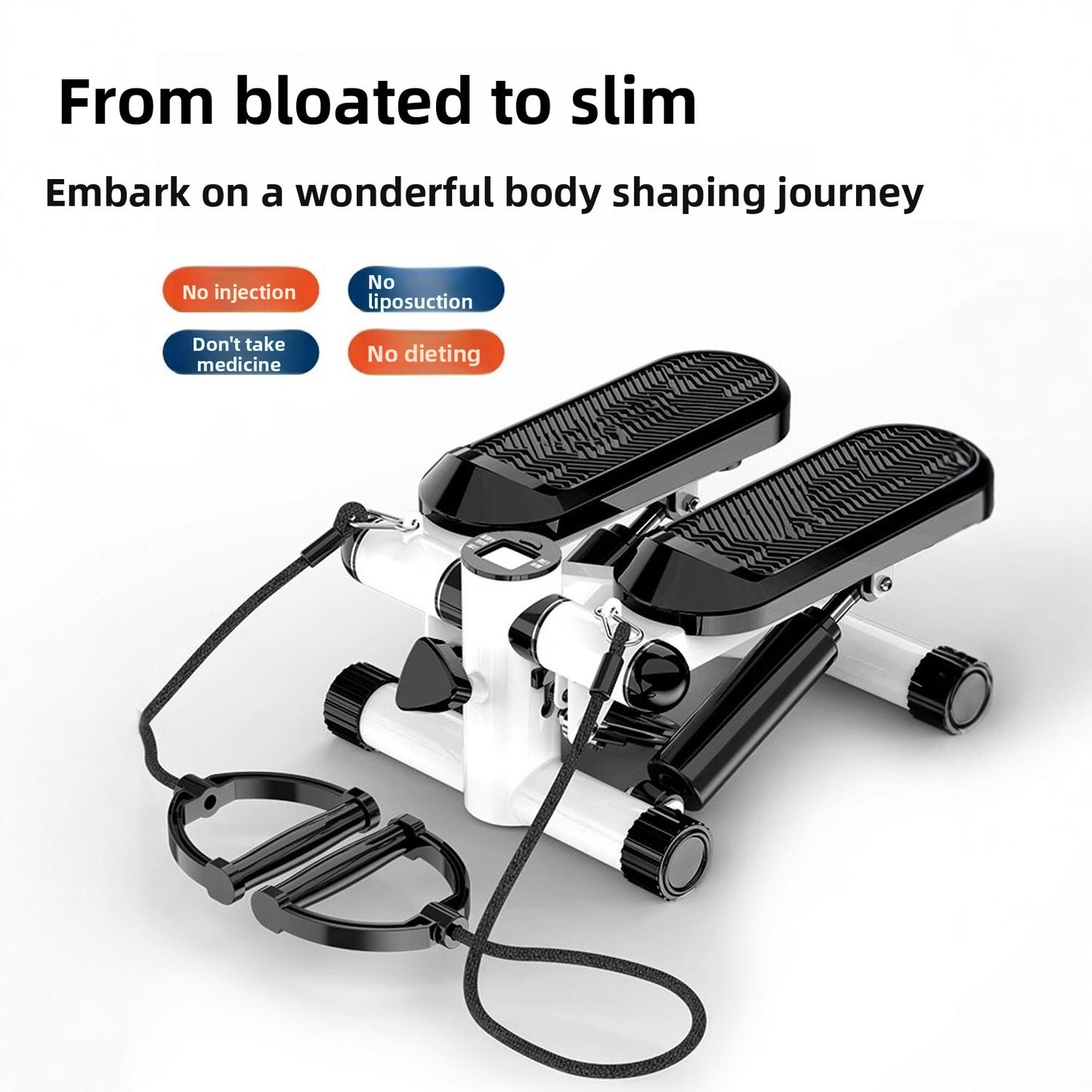 Mini Hydraulic Stepper Machine – Silent Home Cardio & Leg Toner