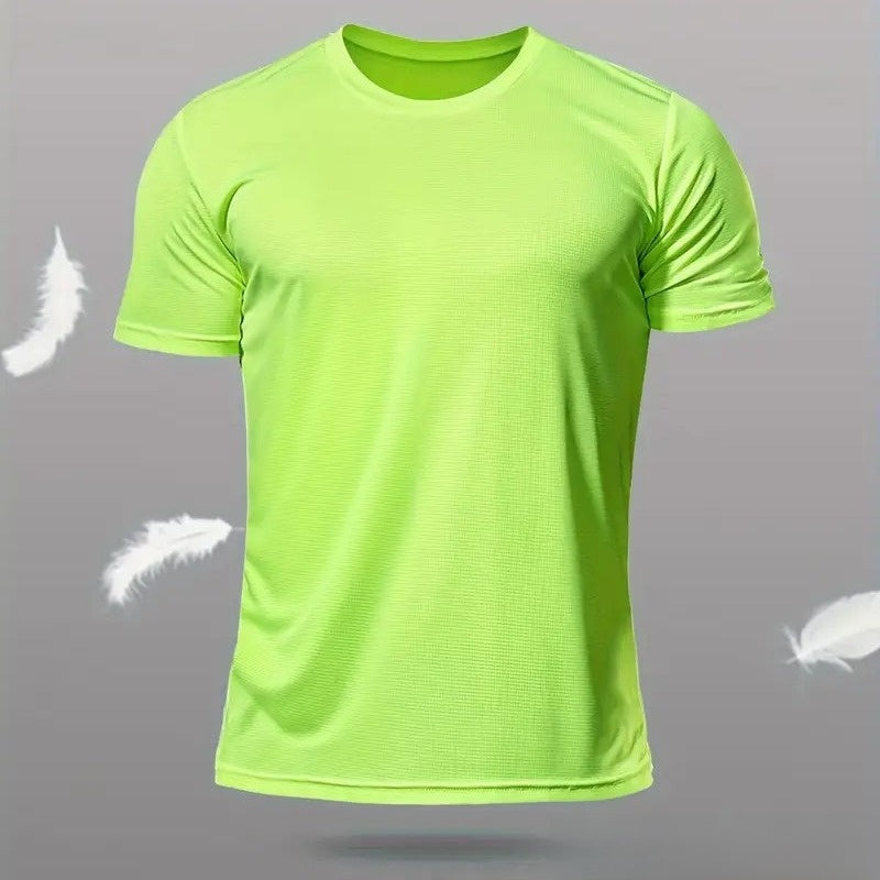Men's Loose-Fit Quick-Dry Fitness Training T-Shirt