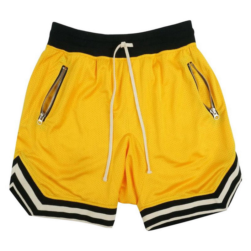 Men's Breathable Mesh Training Shorts – Gym, Boxing & Basketball