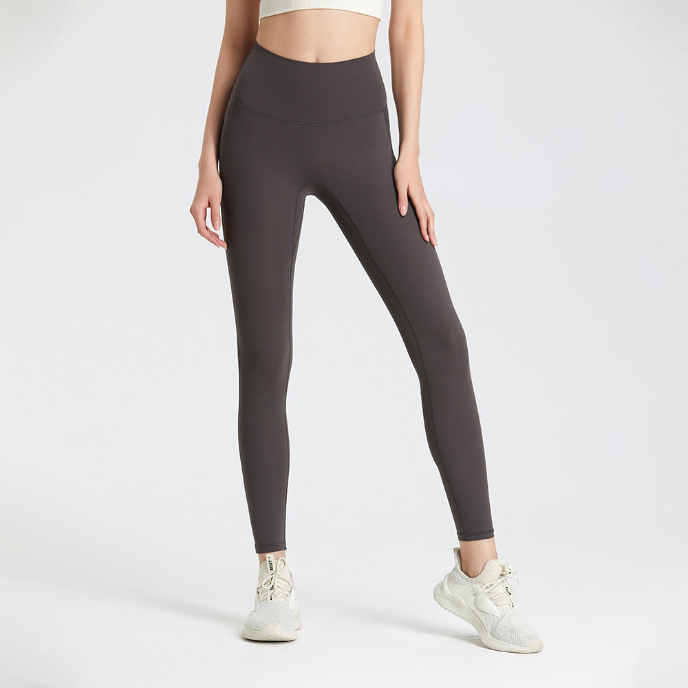 Women's Seamless Peach-Lift Yoga Leggings – Back Pocket, 17 Colors