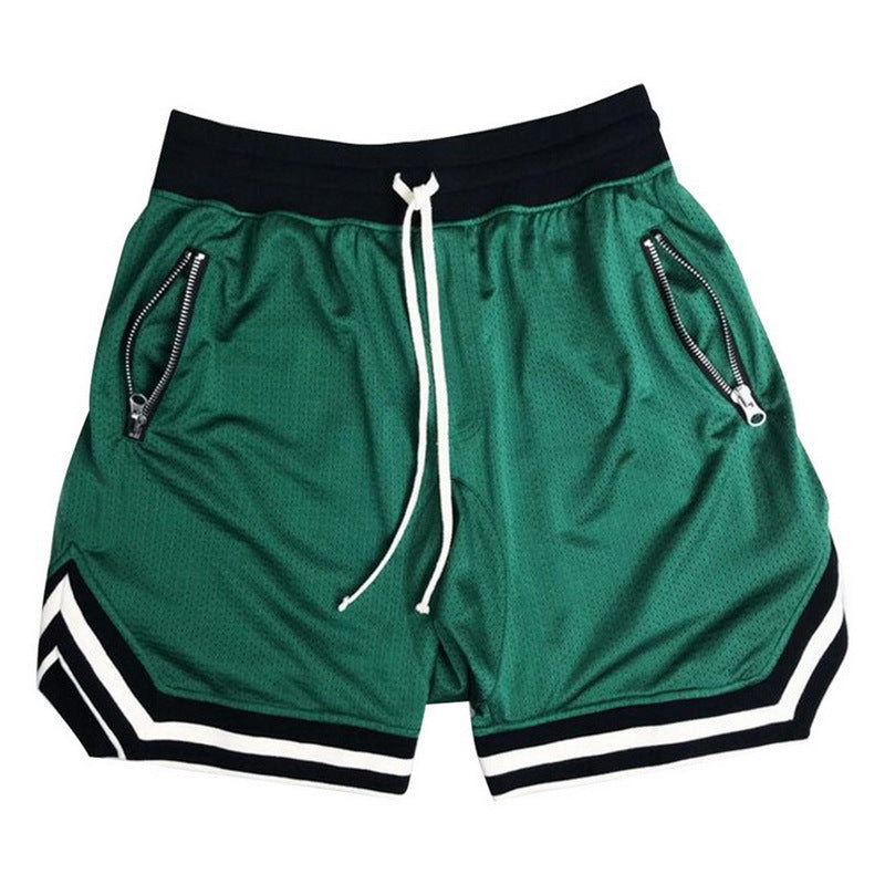 Men's Breathable Mesh Training Shorts – Gym, Boxing & Basketball