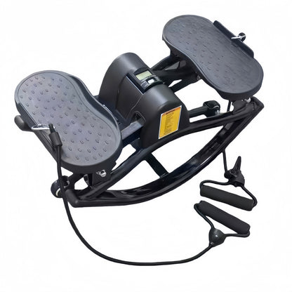 U-Shaped Home Swing Stepper – Compact Cardio Machine for Legs & Glutes