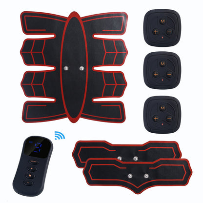 Home-use rechargeable abdominal muscle patch