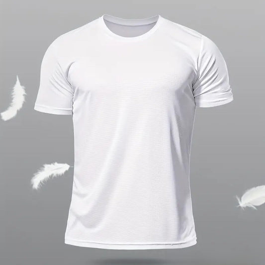 Men's Loose-Fit Quick-Dry Fitness Training T-Shirt